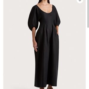 Faithfull the Brand Black Maxi Dress